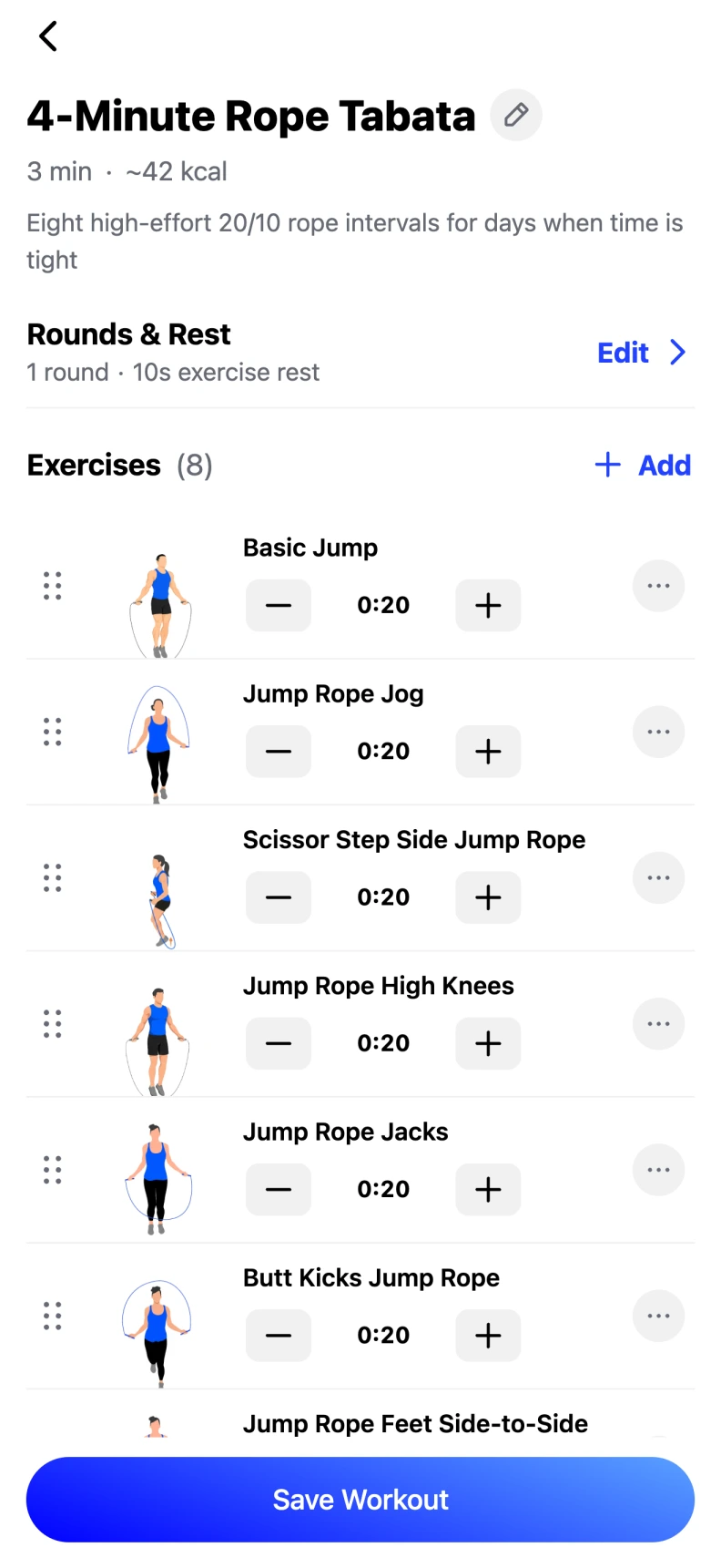 Cara latihan Anda.